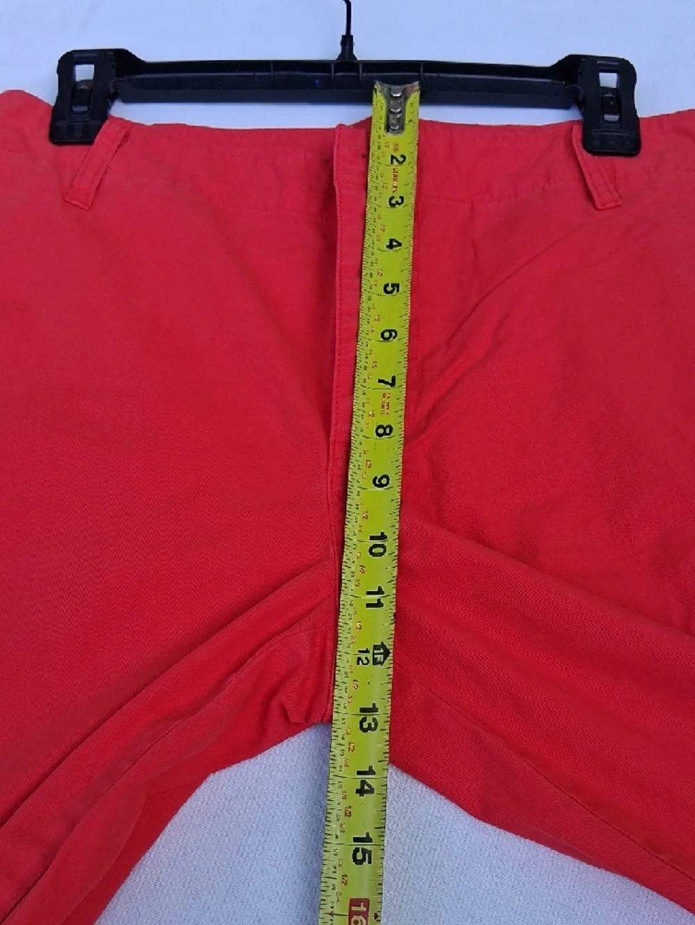 J. Crew Straight Leg Jeans in Red